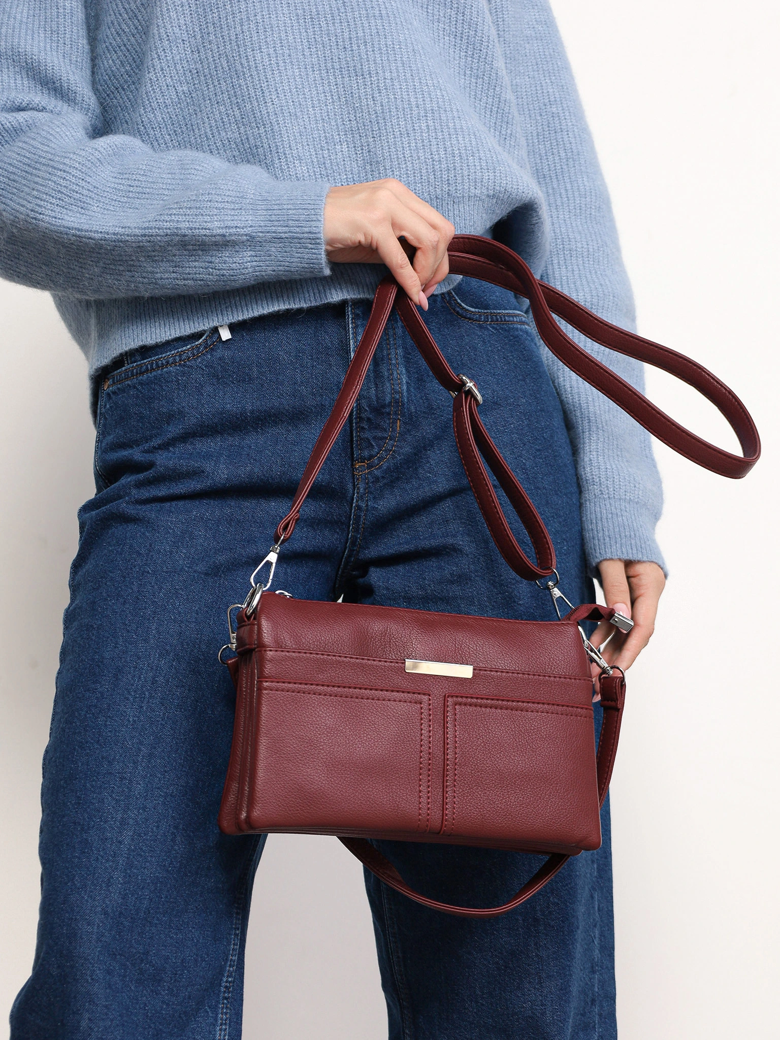 Сумка-кроссбоди со съемной ручкой в ассортименте